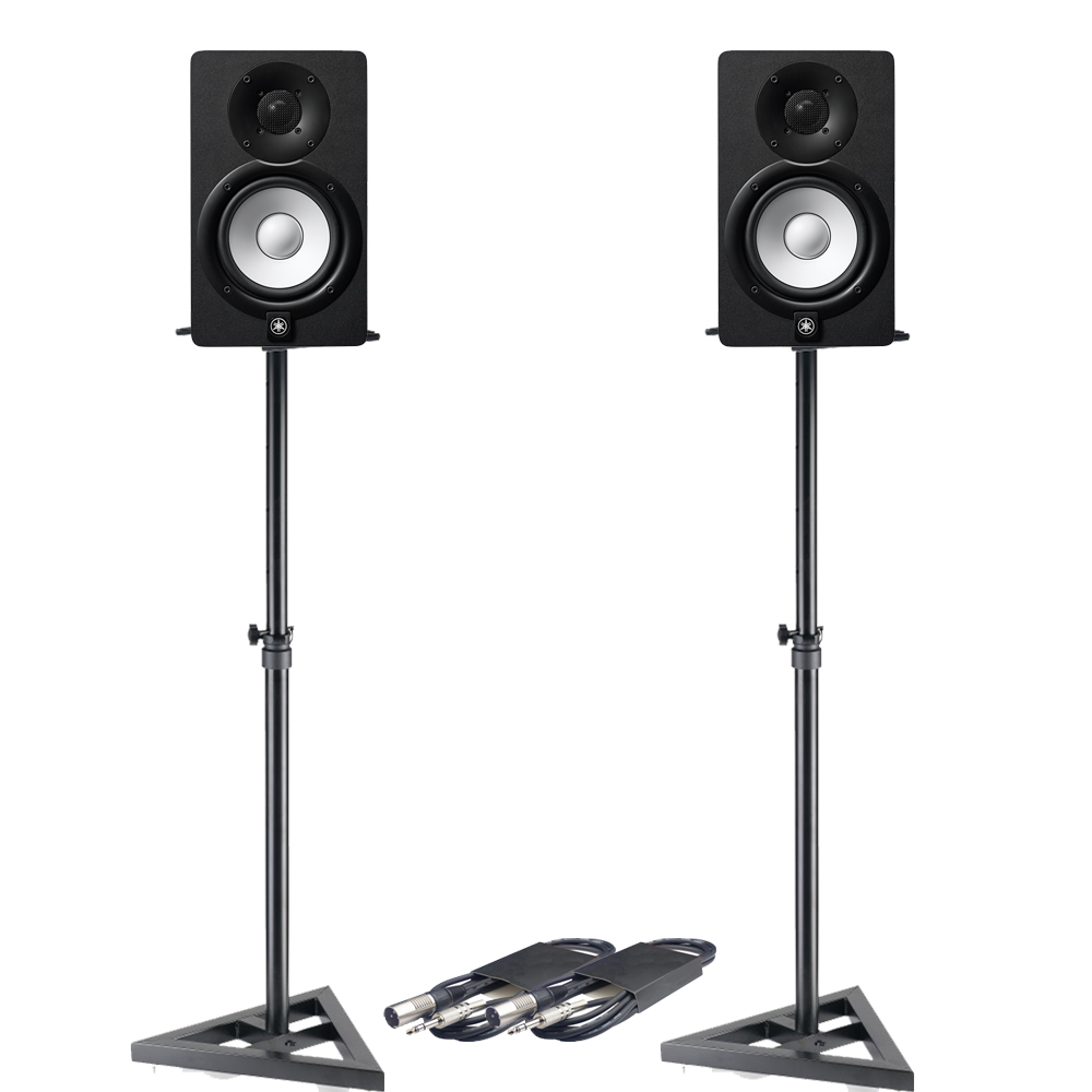 Yamaha HS5 Pair Bundle with Stand and XLR Cable - Hitonestore.com